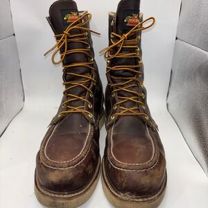 Thorogood American Heritage 8" Waterproof Steel Toe Work Boots 8043800 Mens 11 D